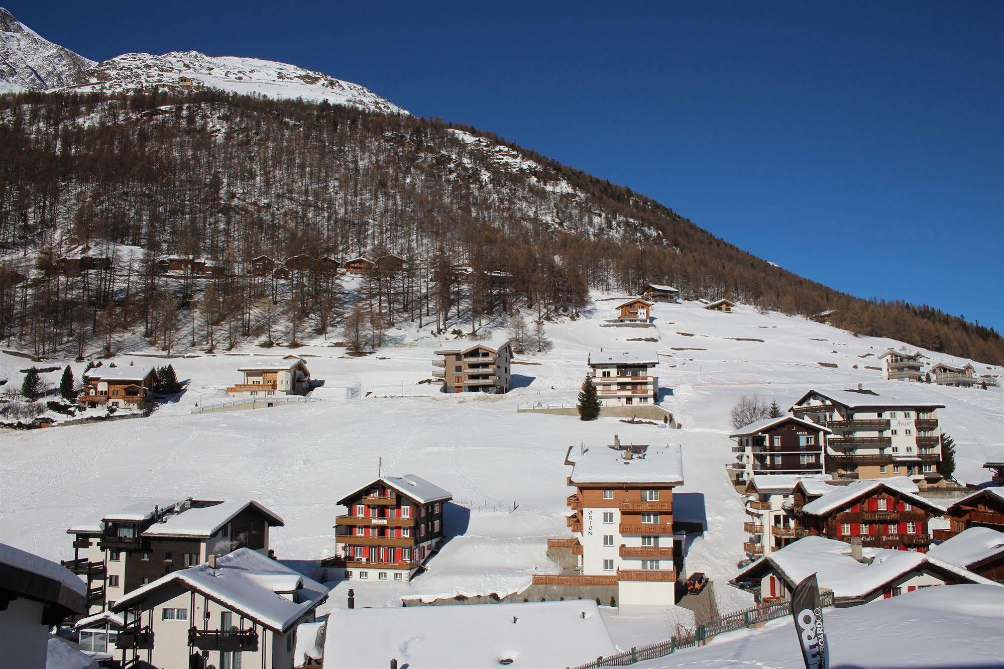 Swiss Family Hotel Alphubel Зас-Фе Экстерьер фото