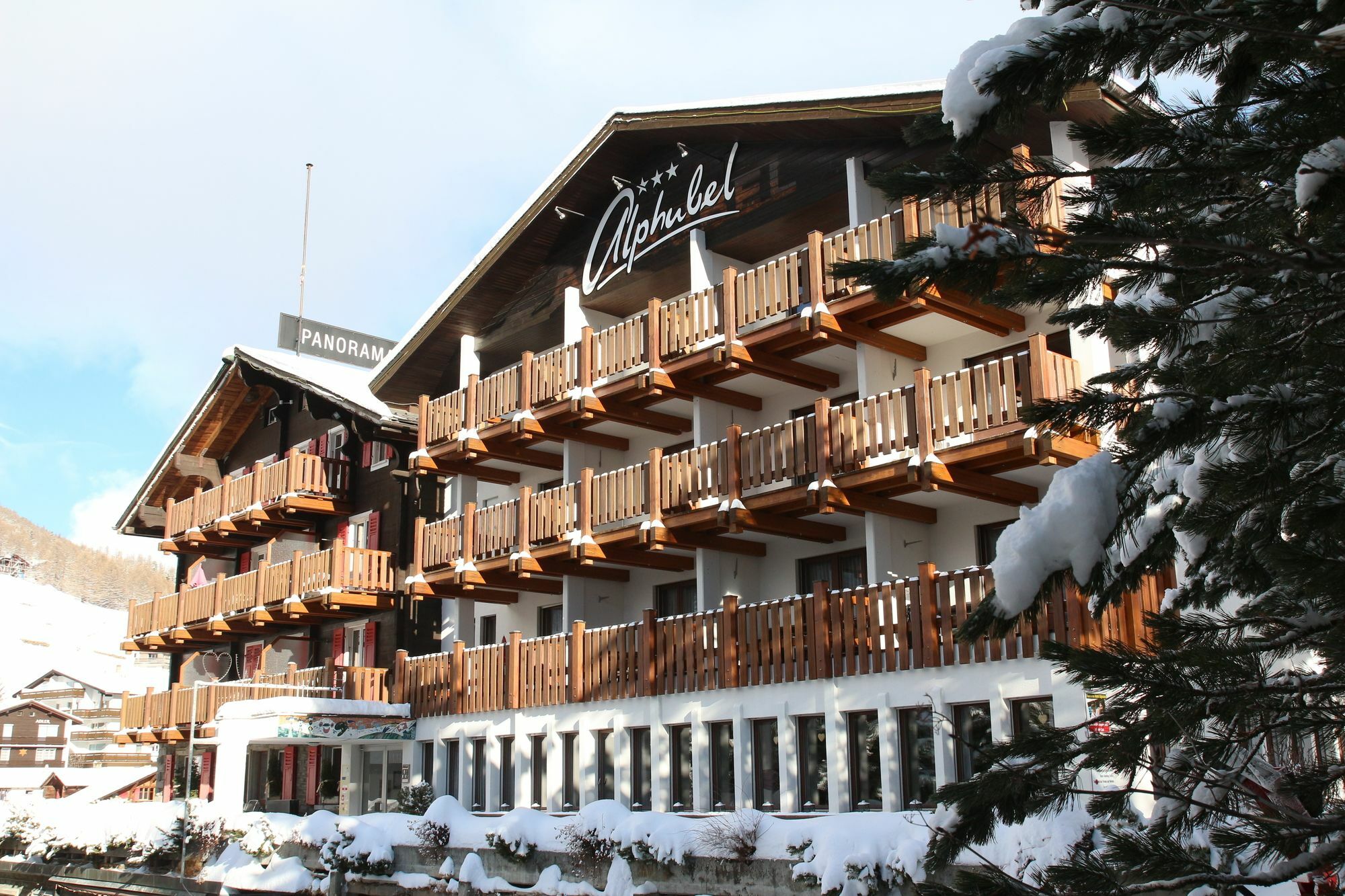 Swiss Family Hotel Alphubel Зас-Фе Экстерьер фото