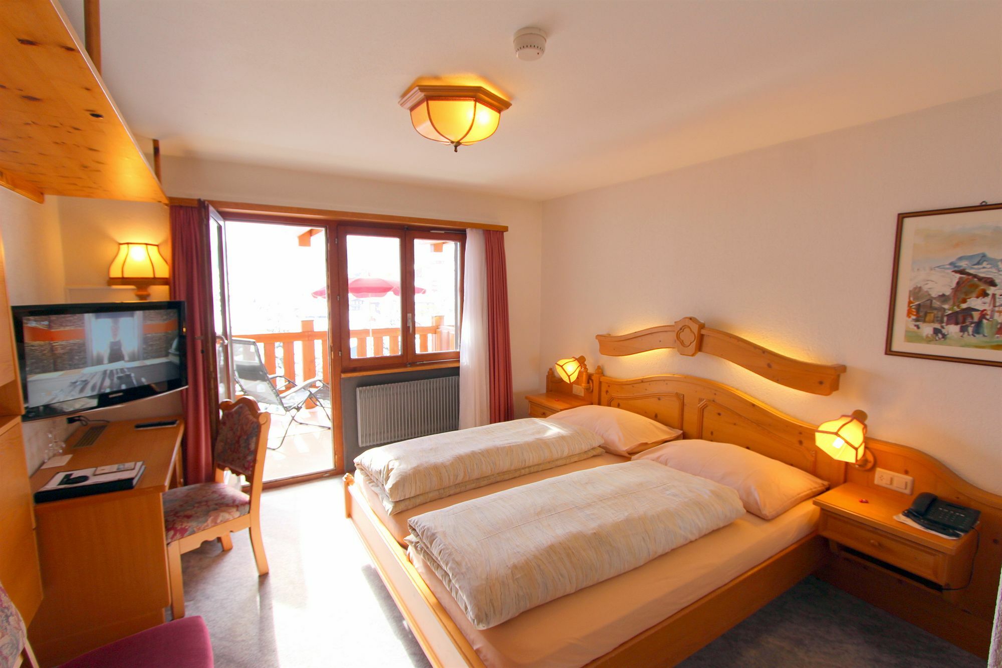 Swiss Family Hotel Alphubel Зас-Фе Экстерьер фото